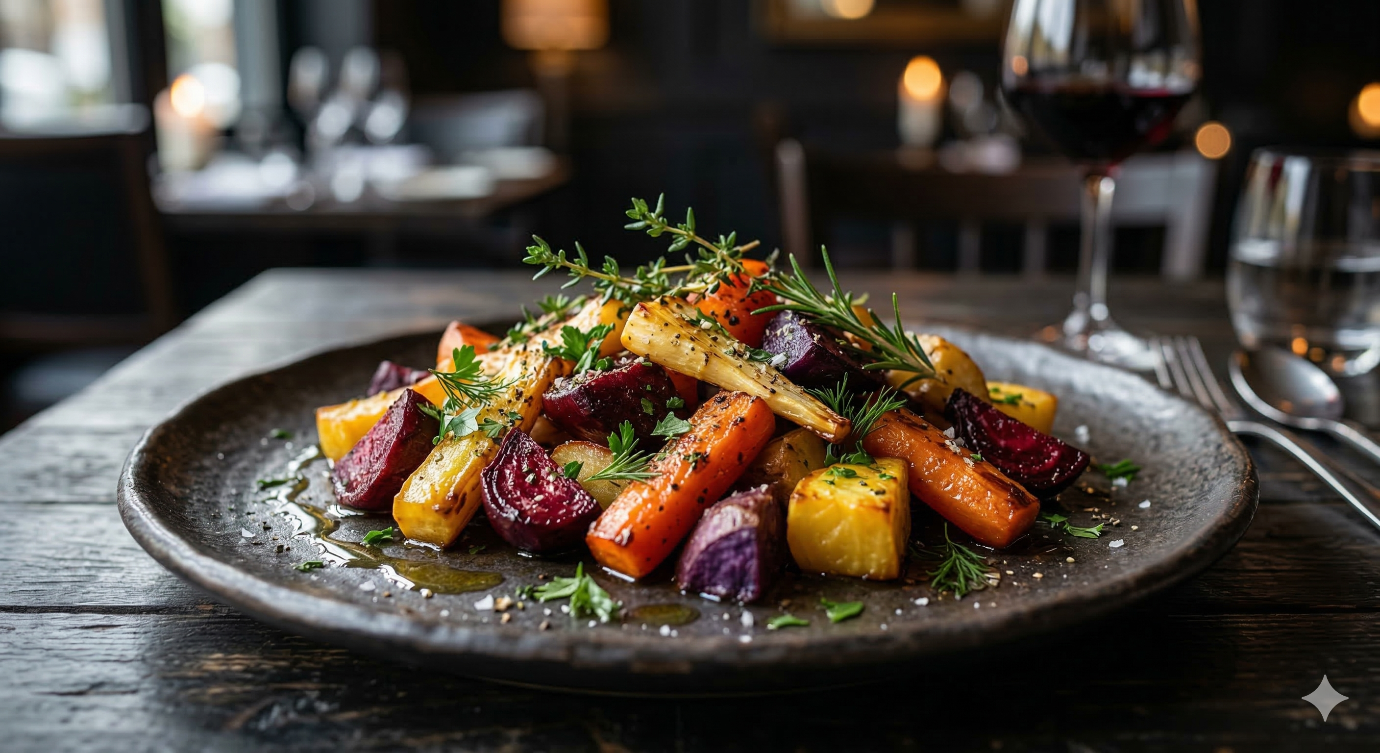 Kunst des Anrichtens